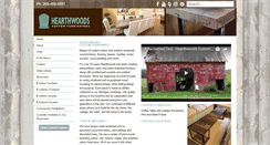 Desktop Screenshot of hearthwoods.com